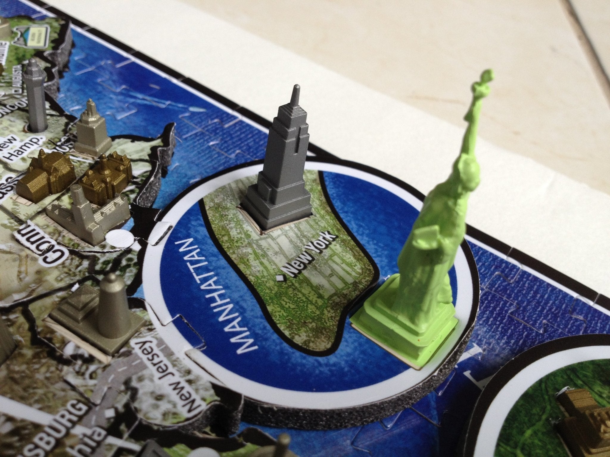 4D Cityscape USA Time Puzzle - 4DPuzz - 4DPuzz