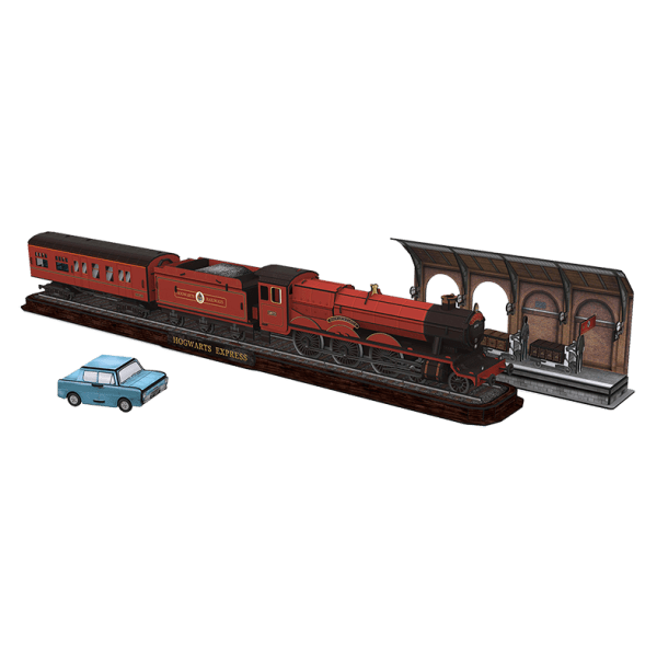 Harry Potter Hogwarts Express Model Kit - 4D Puzzle | 4D Cityscape - 4DPuzz