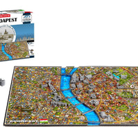 4D Cityscape Budapest Time Puzzle - 4DPuzz - 4DPuzz
