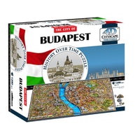 4D Cityscape Budapest Time Puzzle - 4DPuzz - 4DPuzz