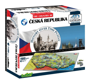 4D Cityscape Czech Republic Time Puzzle - 4DPuzz - 4DPuzz