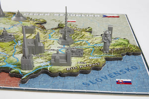 4D Cityscape Czech Republic Time Puzzle - 4DPuzz - 4DPuzz
