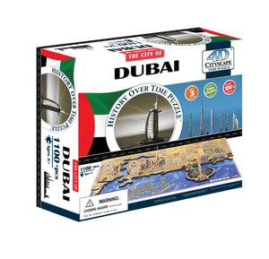 4D Cityscape Dubai Time Puzzle - 4DPuzz - 4DPuzz