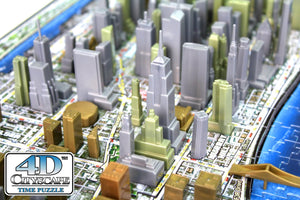 4D Cityscape NEW YORK Time Puzzle - 4DPuzz - 4DPuzz