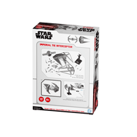 Star Wars TIE/IN Interceptor Fighter Paper Model Kit4D Puzzle | 4D Cityscape4D Puzz