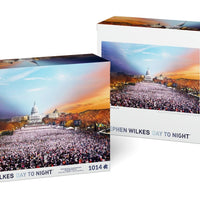 Stephen Wilkes Inauguration, Washington DC, Day to Night™ - 4D Puzzle | 4D Cityscape - 4DPuzz