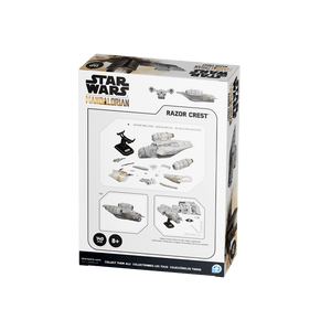 The Mandalorian Razor Crest Paper Model Kit4D Puzzle | 4D Cityscape4D Puzz