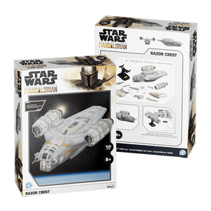 The Mandalorian Razor Crest Paper Model Kit4D Puzzle | 4D Cityscape4D Puzz